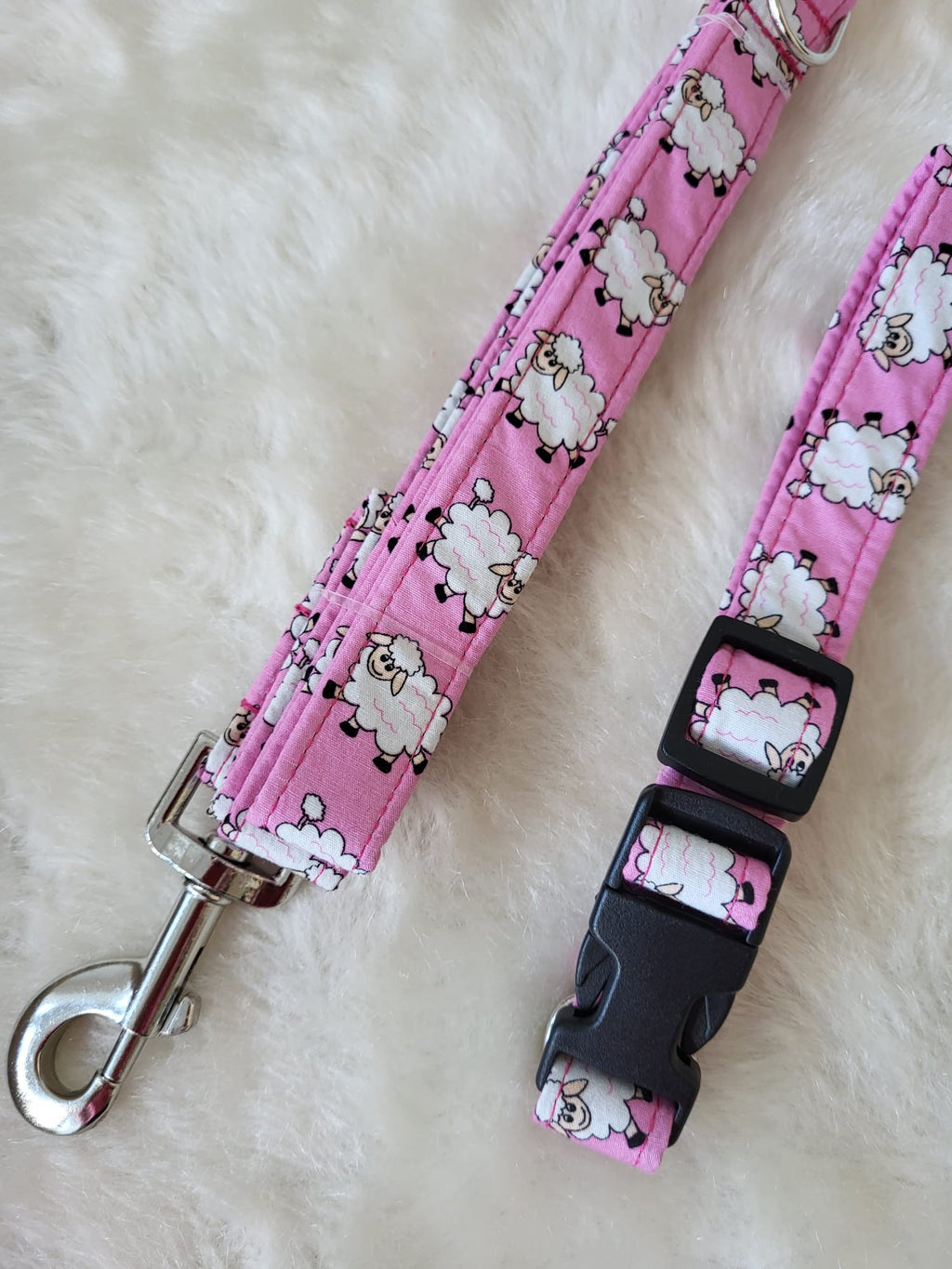 Pink Sheep Adjustable Collar