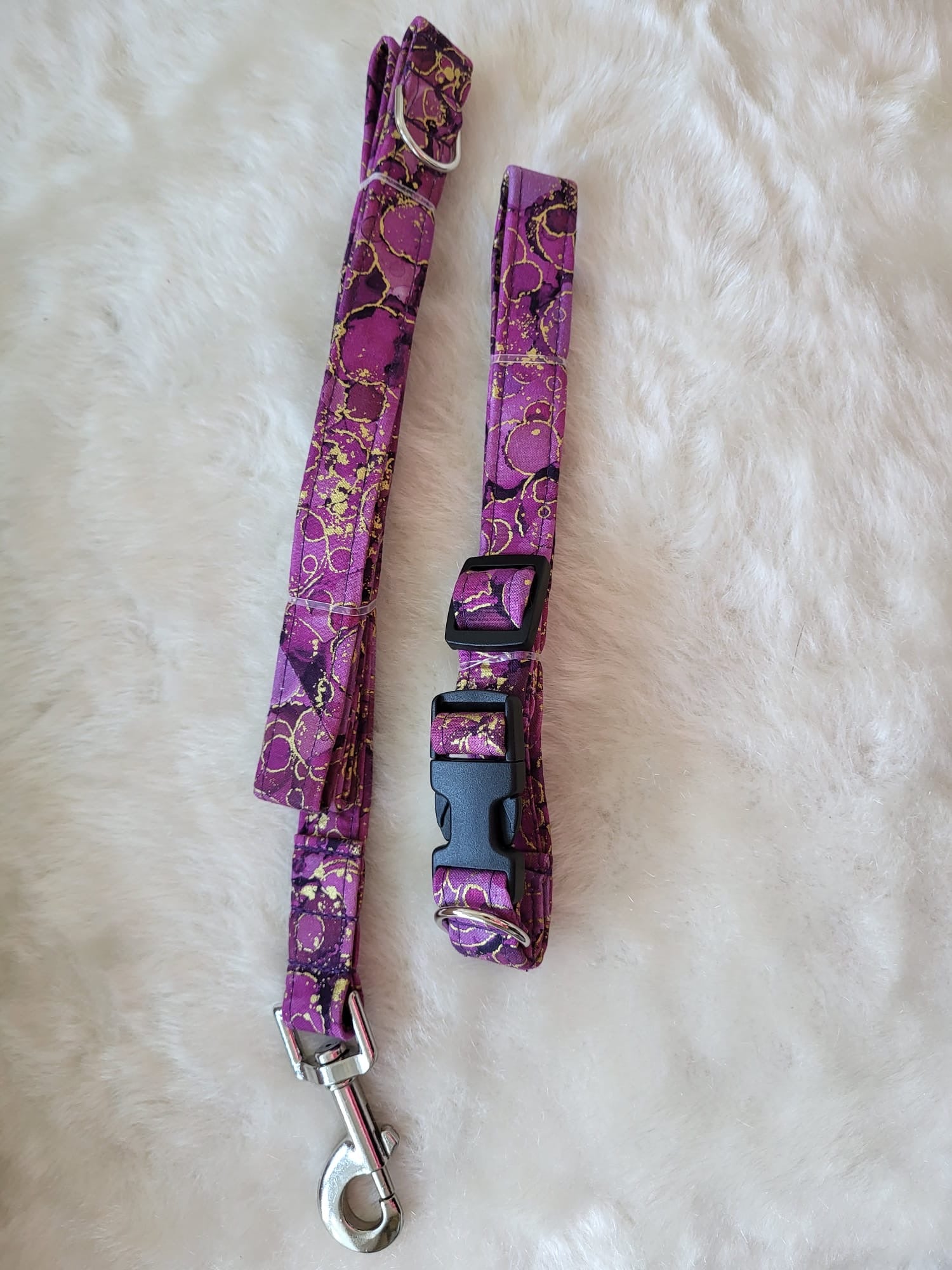 Purple & Gold Marble lead