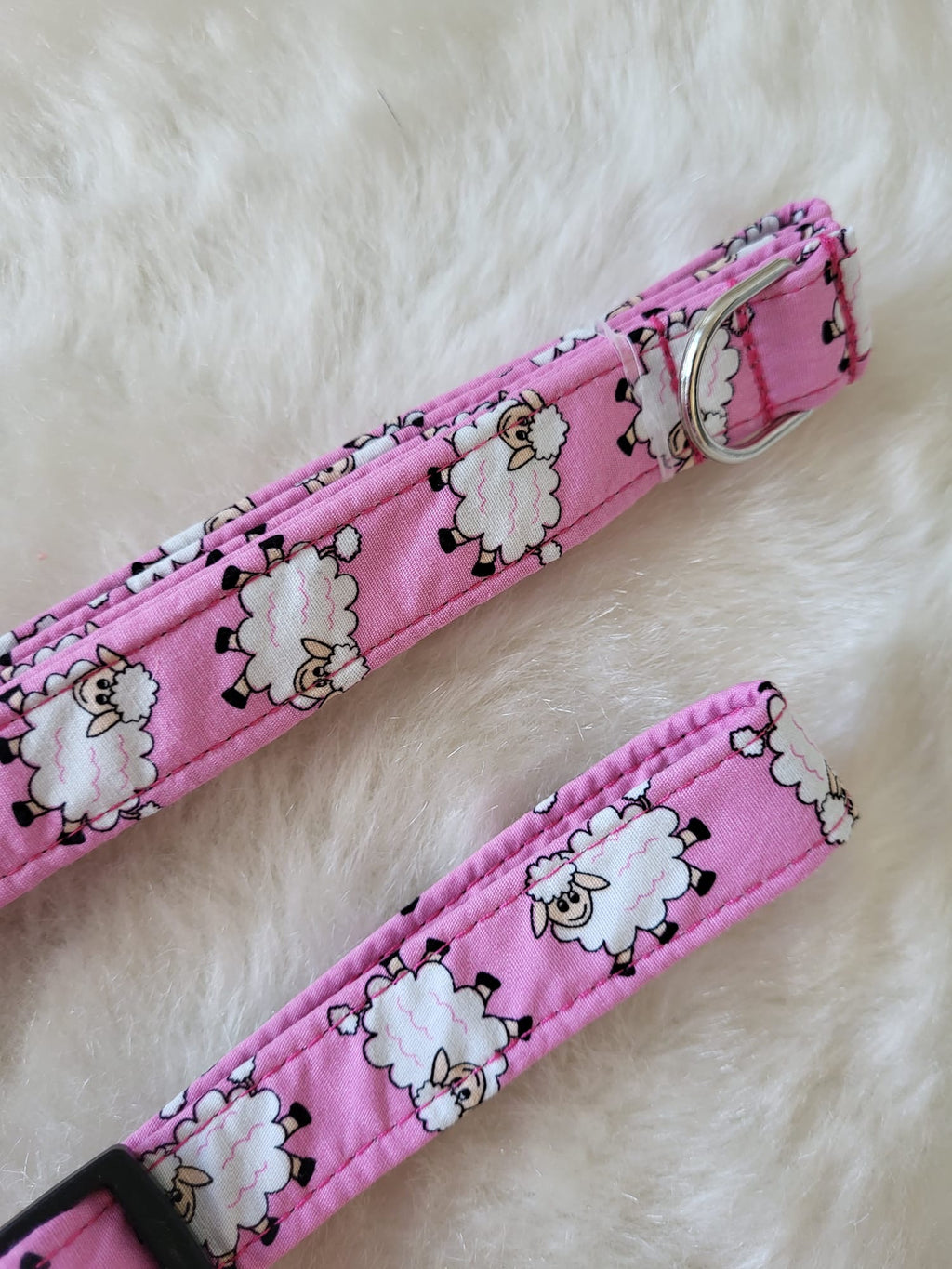 Pink Sheep Adjustable Collar