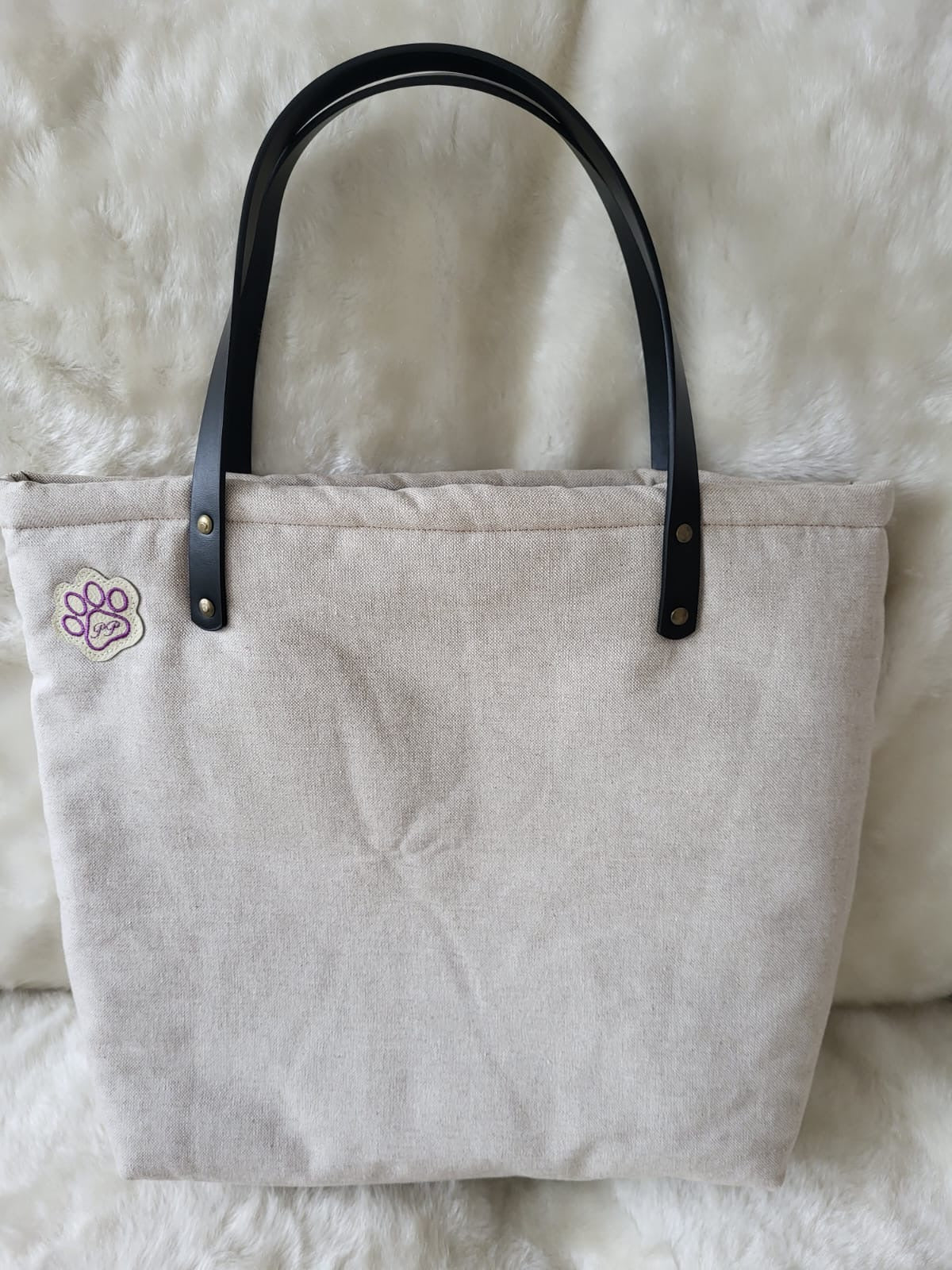 Springer Spaniel  print tapestry tote shopping bag