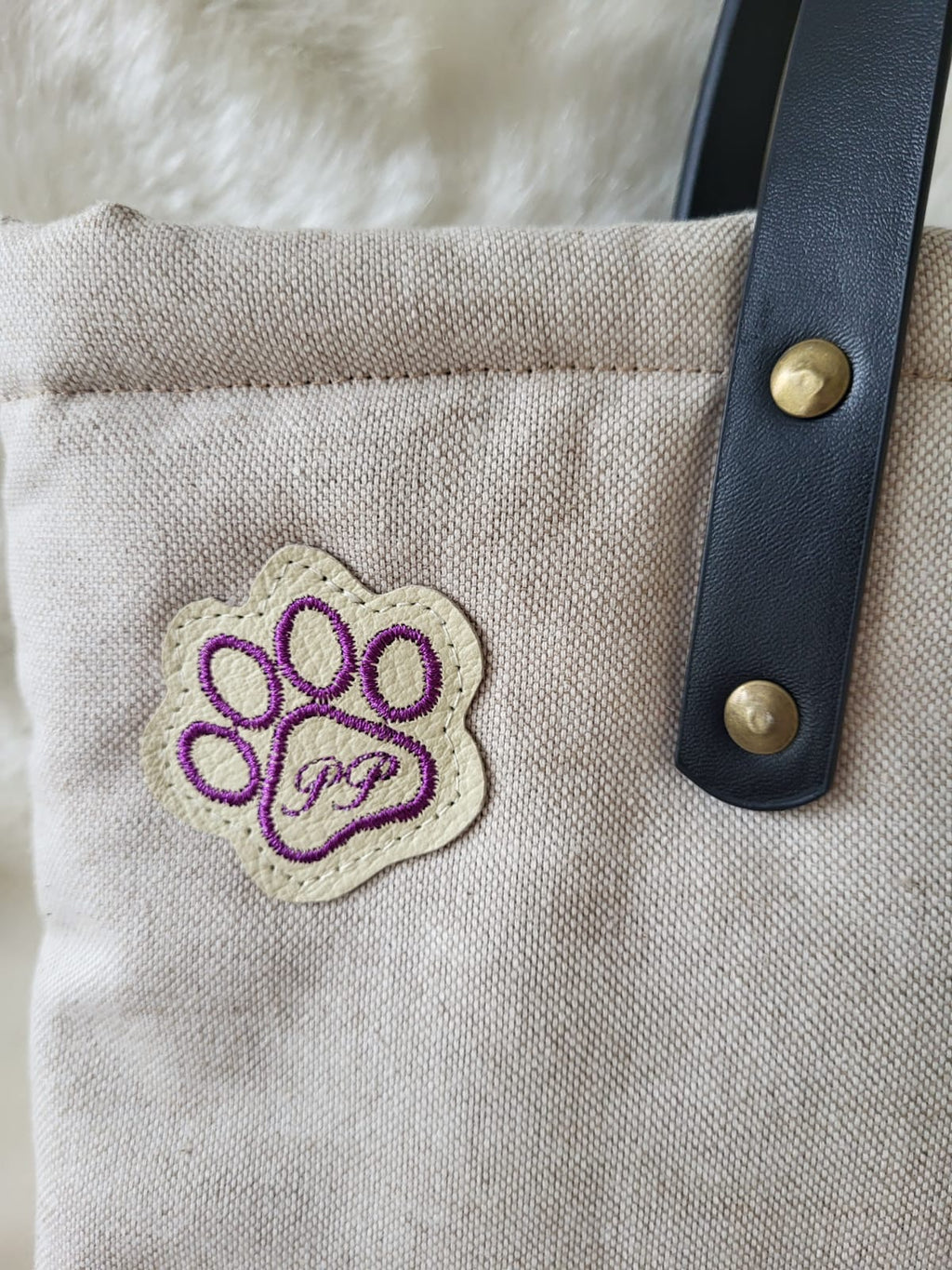 Springer Spaniel  print tapestry tote shopping bag