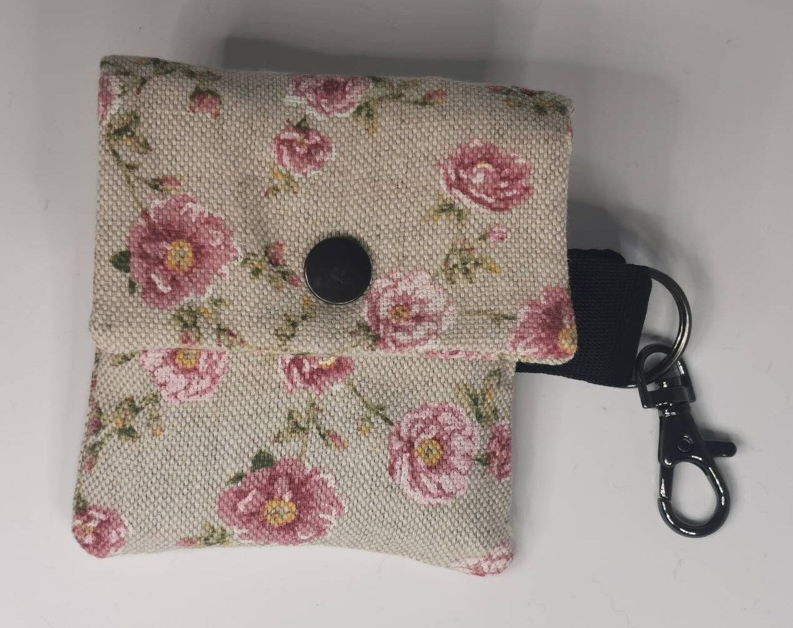 Floral Dog Poo Bag holder