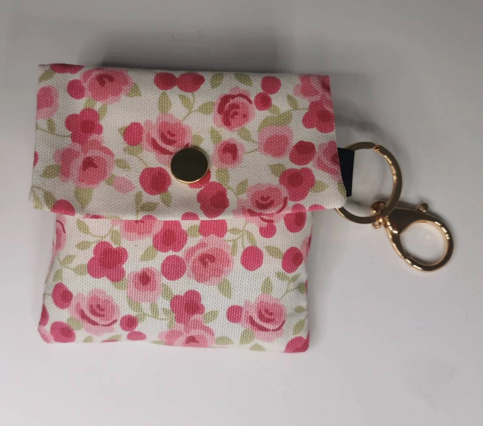 Rose Print Dog Poo Bag holder