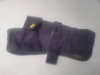 Plum/Purple Made to Measure Custom Waterproof Fleece Lined Bespoke Dog Coat