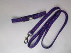 Purple and pink spot collar