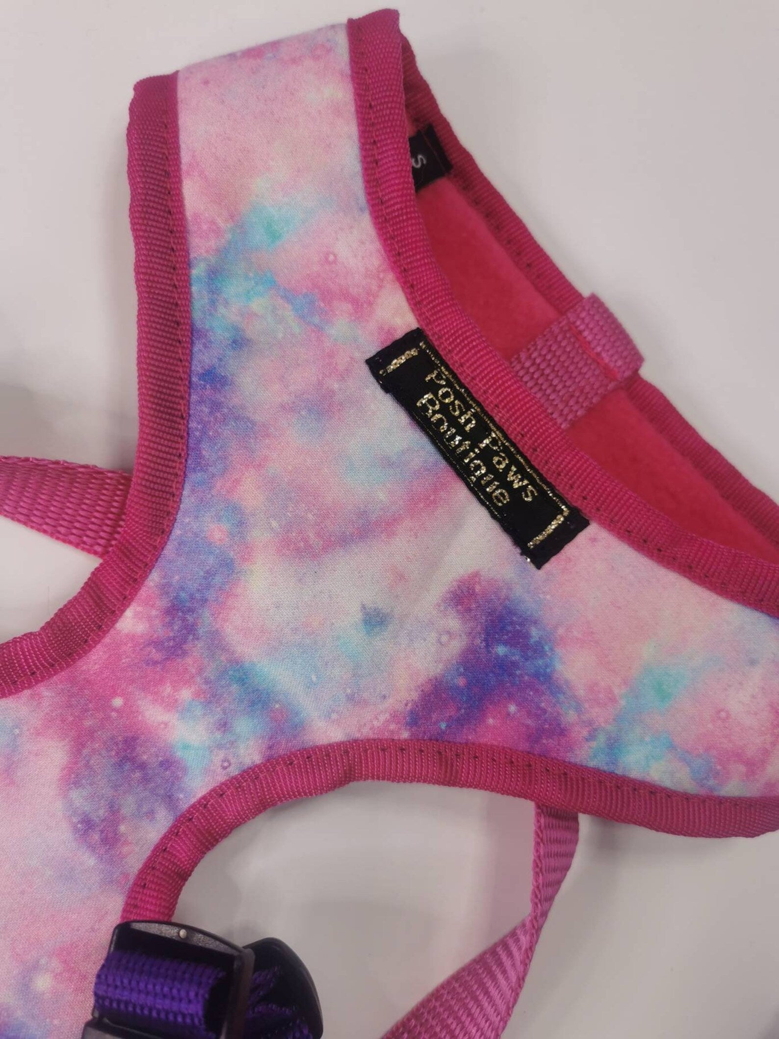 Magical Unicorn Galaxy Dog Harness