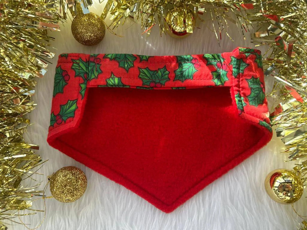 Oh Christmas treats glitter dog / cat Christmas bandanas