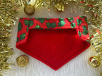 Oh Christmas treats glitter dog / cat Christmas bandanas