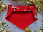 Personalised glitter dog / cat Christmas bandanas