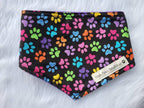 Paw print bandana