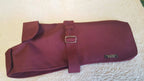 Burgundy Made to Measure Custom Waterproof Fleece Lined Bespoke Dog Coat